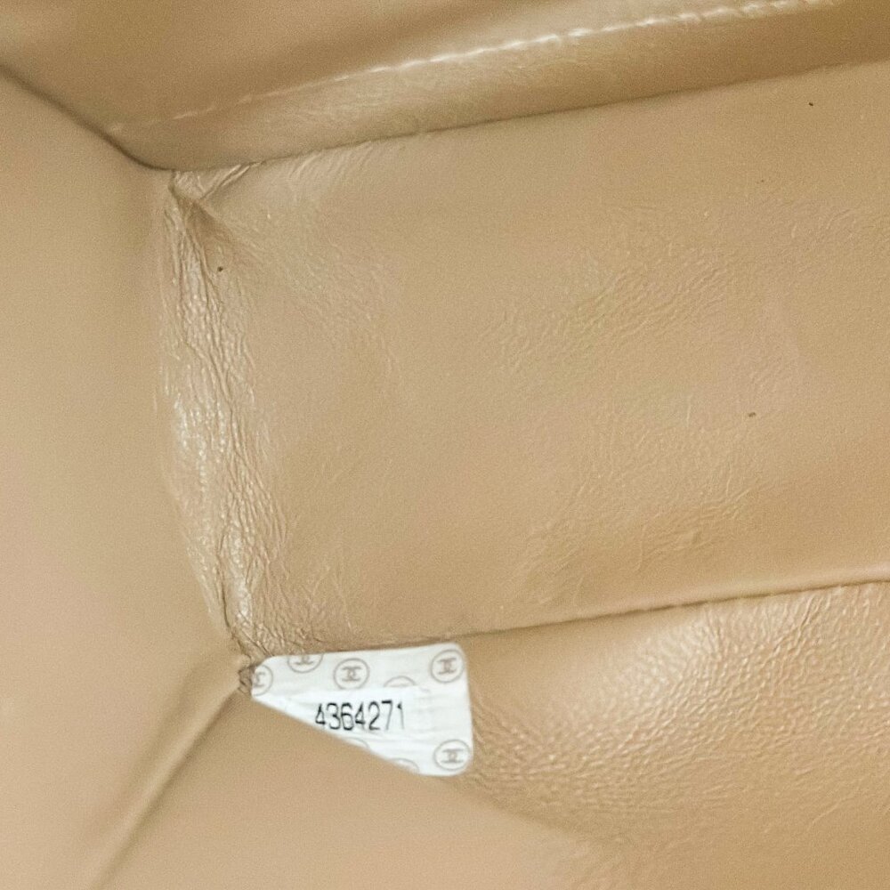 Chanel Double Flap Medium Bag Quilted Lambskin Beige - Picture 16 of 16
